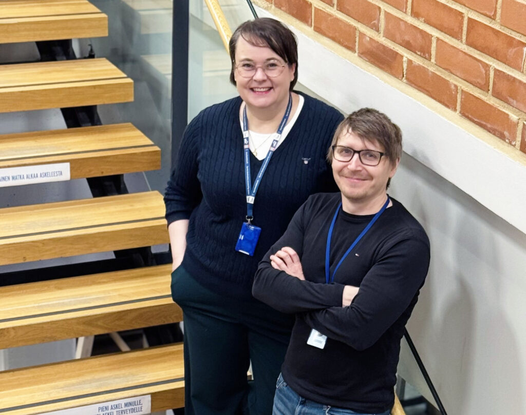 Johanna Laine ja Aki Helminen