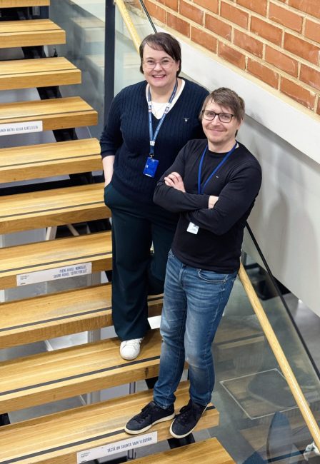 Johanna Laine ja Aki Helminen